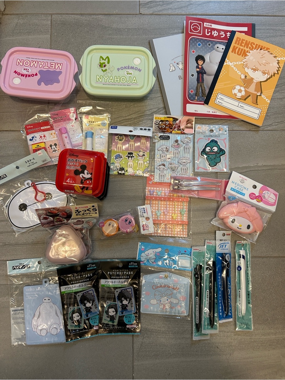 All new Disney, Sanrio lot